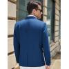 COOFANDY Men’s Casual Blazer Slim Fit Sport Coat Suit Jacket Lightweight Two Button Blazer Jacket(Navy Blue)