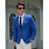 COOFANDY Men’s Casual Blazer Slim Fit Sport Coat Suit Jacket Lightweight Two Button Blazer Jacket(Royal Blue)