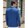 COOFANDY Men’s Casual Blazer Slim Fit Sport Coat Suit Jacket Lightweight Two Button Blazer Jacket(Royal Blue)