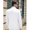 COOFANDY Men’s Casual Blazer Slim Fit Sport Coat Suit Jacket Lightweight Two Button Blazer Jacket(White)
