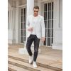 COOFANDY Mens Casual Blazer Slim Fit Sport Coats One Button Business Suit Jacket(White)