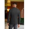 COOFANDY Men’s Casual Blazer Slim Fit Sport Coats Two Button Knit Textured Suit Jacket(Dark Grey)