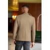 COOFANDY Men’s Casual Blazer Slim Fit Sport Coats Two Button Knit Textured Suit Jacket(Khaki)