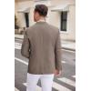 COOFANDY Men’s Casual Blazer Two Button Sport Coats Lightweight Printed Lining Suit Jacket(Khaki)