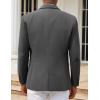 COOFANDY Men’s Casual Blazers Sport Coats Slim Fit Cotton Sport Jackets 1 Button Lightweight Suit Jackets(A- Grey)