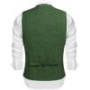 COOFANDY Men’s Casual Business Vests Lightweight Waistcoat Slim Fit Suit Vest(Green)