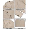 COOFANDY Men’s Casual Regular Fit Blazer Jacket Two Button Suit Jackets Lightweight Sport Coat(Khaki)