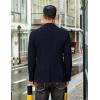 COOFANDY Men’s Casual Regular Fit Blazer Jacket Two Button Suit Jackets Lightweight Sport Coat(Navy Blue)