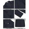 COOFANDY Men’s Casual Regular Fit Blazer Jacket Two Button Suit Jackets Lightweight Sport Coat(Navy Blue)