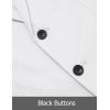 COOFANDY Men’s Casual Regular Fit Blazer Jacket Two Button Suit Jackets Lightweight Sport Coat(White)