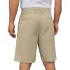 COOFANDY Men’s Casual Shorts 9 Inch Flat Front Lightweight Summer Beach Vacation Shorts(Light Khaki)