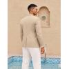 COOFANDY Mens Casual Sport Coat Lightweight Two Button Blazer Slim Fit Business Jackets(Khaki)
