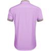 COOFANDY Mens Casual Wrinkle Free Shirts Short Sleeve Button Down Summer Stretch Dress Shirt(Light Purple)