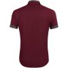COOFANDY Mens Casual Wrinkle Free Shirts Short Sleeve Button Down Summer Stretch Dress Shirt(Wine Red)