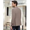 COOFANDY Mens Causal Blazer Two Button Suit Jackets Lightweight Slim Fit Sports Coats(Light Khaki)