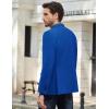 COOFANDY Mens Causal Blazer Two Button Suit Jackets Lightweight Slim Fit Sports Coats(Royal Blue)