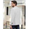 COOFANDY Mens Causal Blazer Two Button Suit Jackets Lightweight Slim Fit Sports Coats(White)
