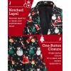 COOFANDY Men’s Christmas Blazer Jacket One Button Halloween Sport Coat Christmas Party Holiday Jacket(Christmas Blazer – Xmas Party)