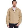 COOFANDY Men’s Cotton Denim Jacket Lightweight Trucker Western Jackets Casual Fashion Jean Coat(Khaki)