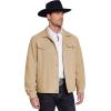 COOFANDY Men’s Cotton Denim Jacket Lightweight Trucker Western Jackets Casual Fashion Jean Coat(Khaki)