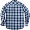 COOFANDY Men’s Flannel Plaid Shirts Long Sleeve Casual Button Down Shirt with Pockets(Blue Black Plaid)