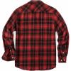 COOFANDY Men’s Flannel Plaid Shirts Long Sleeve Casual Button Down Shirt with Pockets(Red Black Plaid)
