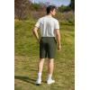 COOFANDY Men’s Golf Shorts 8 Inch Lightweight Quick Dry Casual Dress Shorts Hiking Travel Shorts with Pockets(Army Green)