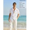 COOFANDY Mens Hawaiian Shirts Short Sleeve Casual Button Down Tropical Beach Shirt(White)