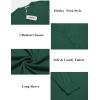 COOFANDY Men’s Henley Shirts Long Sleeve Button T-Shirt Lightweight Fashion Casual Pullover Shirt(Green)