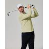 COOFANDY Men’s Long Sleeve Polo Shirts Moisture Wicking Golf Shirts Lightweight Athletic Collared Shirt(Khaki)
