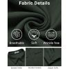 COOFANDY Mens Long Sleeve Shirts Casual Button Down Shirt Wrinkle Free Dress Shirt with Pocket(Dark Green)