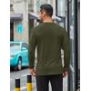 COOFANDY Mens Long Sleeve T Shirts Casual Crew Neck Tee Shirts Lightweight Soft Pullover Tops(Army Green)