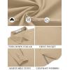 COOFANDY Mens Long Sleeve Wrinkle Free Shirts Stretch Dress Shirts Regular Fit Button Down Shirt(Beige)