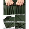 COOFANDY Mens Long Sleeve Wrinkle Free Shirts Stretch Dress Shirts Regular Fit Button Down Shirt(Dark Green)