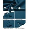 COOFANDY Mens Long Sleeve Wrinkle Free Shirts Stretch Dress Shirts Regular Fit Button Down Shirt(Midnight Blue)