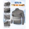 COOFANDY Mens Puffer Jacket Packable Lightweight Jackets Winter Coat Windproof Zipper Down Jacket(Dark Grey)