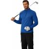 COOFANDY Men’s Quarter Zip Pullover Long Sleeve Sweatshirt 1/4 Zip Golf Shirt Winter Fleece Lined Thermal Pullover(Sky Blue)