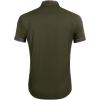 COOFANDY Mens Short Sleeve Button Down Shirts Casual Wrinkle Free Dress Shirt Plaid Collar Summer Shirts(Army Green)