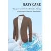 COOFANDY Men’s Smart Wash Blazer Regular Fit Cotton Sport Coat Casual Suit Jacket(Brown)
