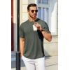 COOFANDY Men’s T Shirt Short Sleeve Crew Neck T-Shirt Casual Summer Tshirt Classic Basic Tee Shirt(Army Green)