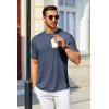 COOFANDY Men’s T Shirt Short Sleeve Crew Neck T-Shirt Casual Summer Tshirt Classic Basic Tee Shirt(Navy Blue)
