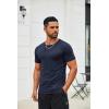 COOFANDY Men’s T Shirt Short Sleeve Crew Neck T-Shirts Casual Summer Classic Basic Tees(Navy Blue)
