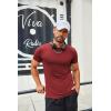 COOFANDY Men’s T Shirt Short Sleeve Crew Neck T-Shirts Casual Summer Classic Basic Tees(Wine Red)