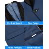 COOFANDY Mens Tuxedo Jacket Wedding Suit Jacket Slim Fit Blazer Jacket for Dinner, Prom, Party(Blue)
