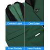 COOFANDY Mens Tuxedo Jacket Wedding Suit Jacket Slim Fit Blazer Jacket for Dinner, Prom, Party(Dark Green)