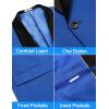 COOFANDY Mens Tuxedo Jacket Wedding Suit Jacket Slim Fit Blazer Jacket for Dinner, Prom, Party(Royal Blue)
