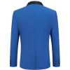 COOFANDY Mens Tuxedo Jacket Wedding Suit Jacket Slim Fit Blazer Jacket for Dinner, Prom, Party(Royal Blue)