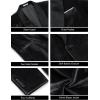 COOFANDY Men’s Velvet Tuxedo One Button Jacket Dinner Prom Wedding Blazer Jacket(Black)