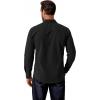 COOFANDY Mens Western Cowboy Shirt Long Sleeve Cotton Button Down Work Shirts with Pockets(Black)