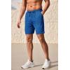 COOFANDY Men’s Workout Gym Shorts Mesh Athletic Shorts Lightweight Quick Dry Training Short Pants with Pockets(Blue(1 Pack of 1))